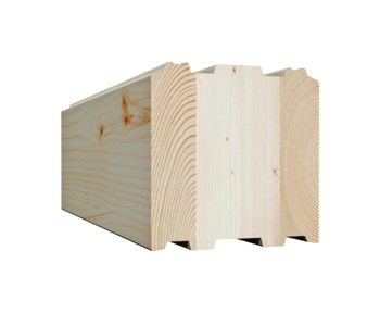 Клеєний брус CLT 200×200 мм, переріз